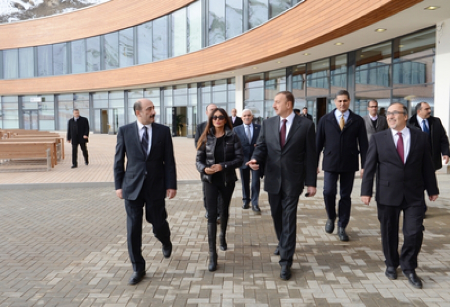 L’inauguration de l’hôtel Zirvé au complexe touristique hiver-été de Chahdagh