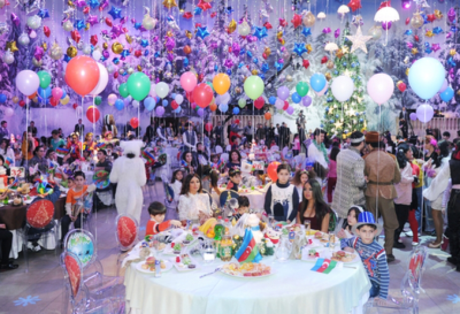 La Fondation Heydar Aliyev a organisé une fête pour les enfants à l’occasion du Nouvel An
