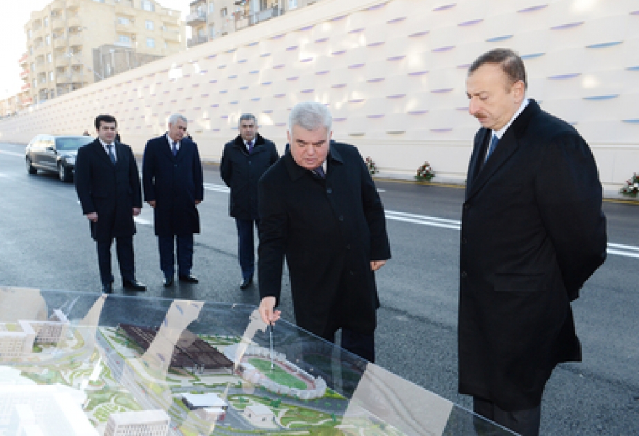 Le tunnel routier dans le croisement des avenues Hassan Aliyev et Atatürk de Bakou a été mis en serviceLa cérémonie inaugurale a été marquée par la présence du président azerbaïdjanais Ilham Aliyev
