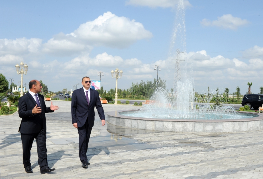 Bərdədə Bayraq Meydanı ilə tanışlıq