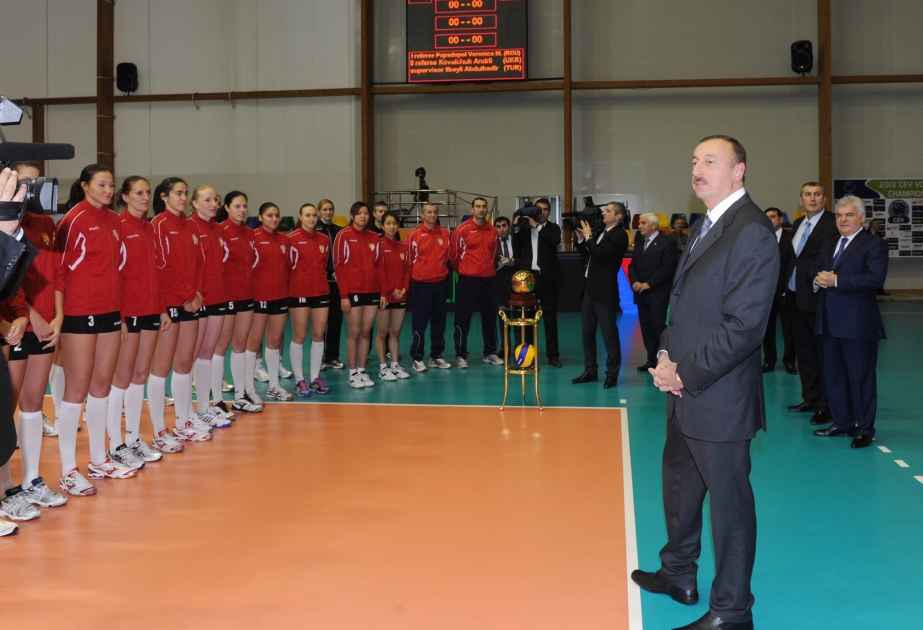 Bakıda “Azəryol” klubunun inzibati binası, voleybol meydançası və “Azəryol” oteli istifadəyə verilmişdir Azərbaycan Prezidenti İlham Əliyev açılış mərasimində iştirak etmişdir