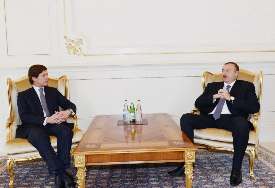 Prezident İlham Əliyev Portuqaliyanın Azərbaycanda yeni təyin olunmuş səfirinin etimadnaməsini qəbul etmişdir