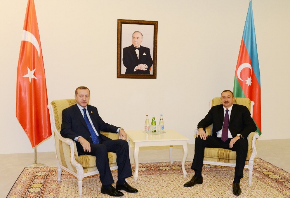 Azərbaycan Prezidenti İlham Əliyevin və Türkiyənin Baş naziri Rəcəb Tayyib Ərdoğanın görüşü