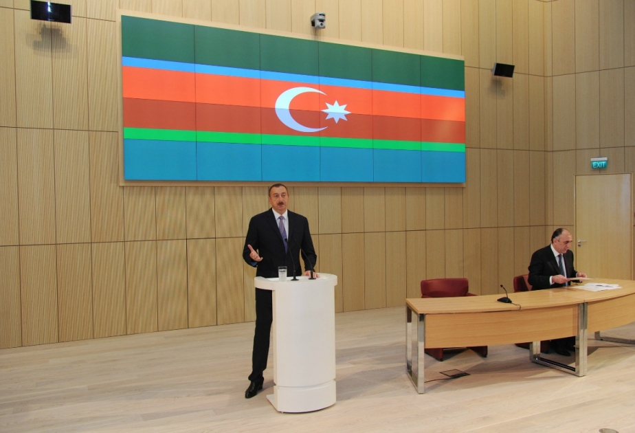 Azərbaycan Prezidenti İlham Əliyevin diplomatik xidmət orqanları rəhbərlərinin dördüncü müşavirəsində nitqi
