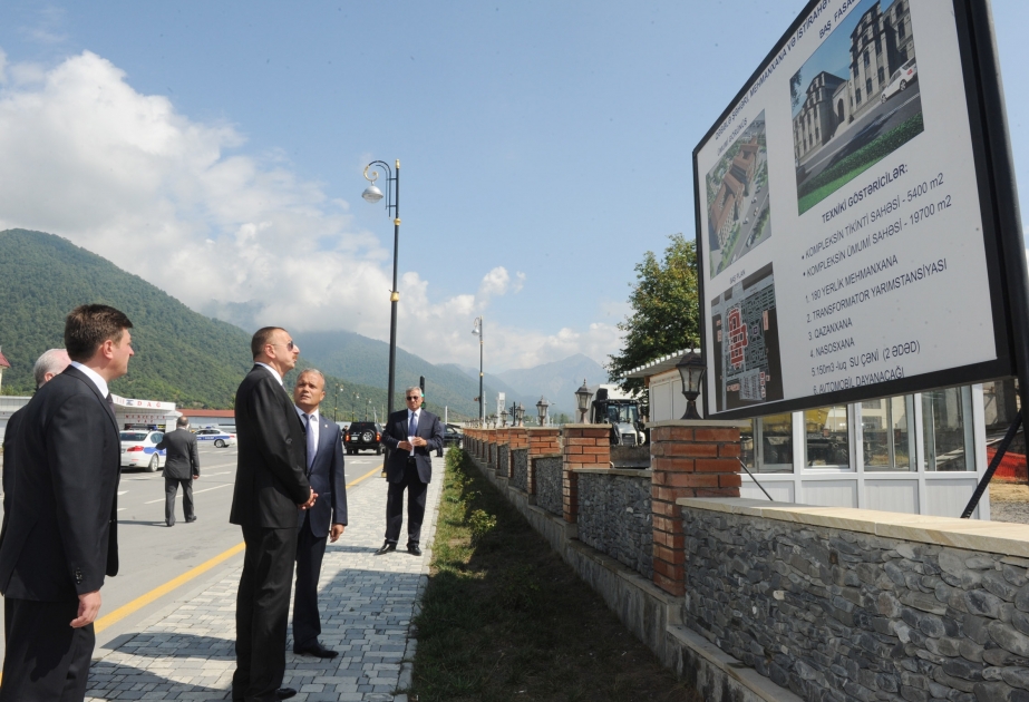 Qəbələdə Karvansaray otel kompleksi tikilir