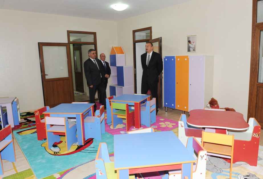 İndi Gözbarax kəndinin də uşaq bağçası vardır