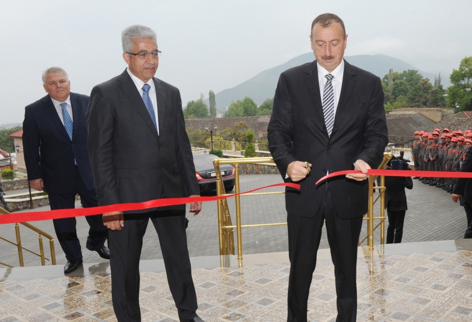 Dördulduzlu “Shaki Palace” oteli istifadəyə verilmişdir