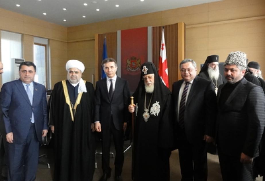 Chairman of Caucasian Muslims Office meets Georgian Prime Minister