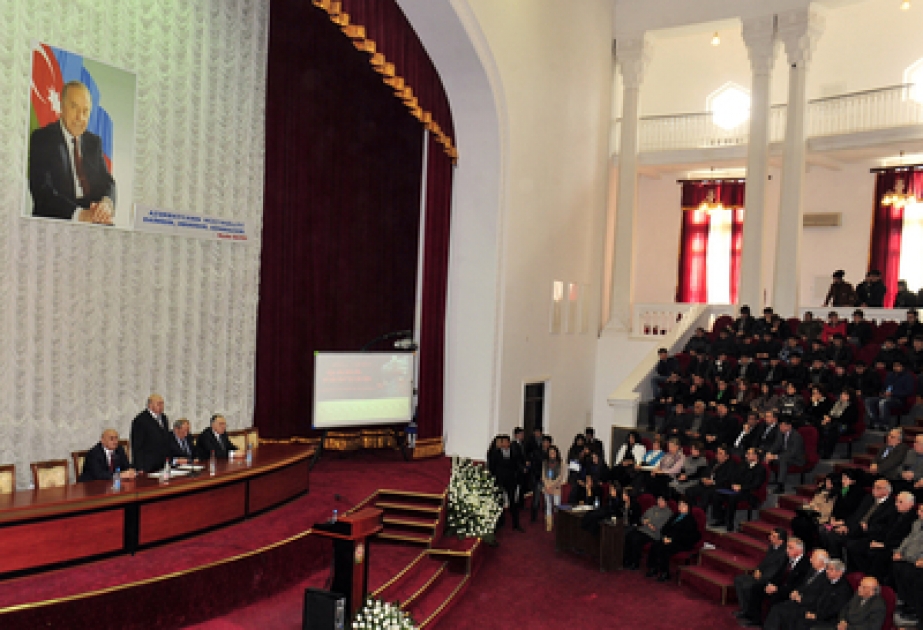 Azərbaycan Texniki Universitetində 20 Yanvar faciəsi qurbanlarının xatirəsi anılmışdır
