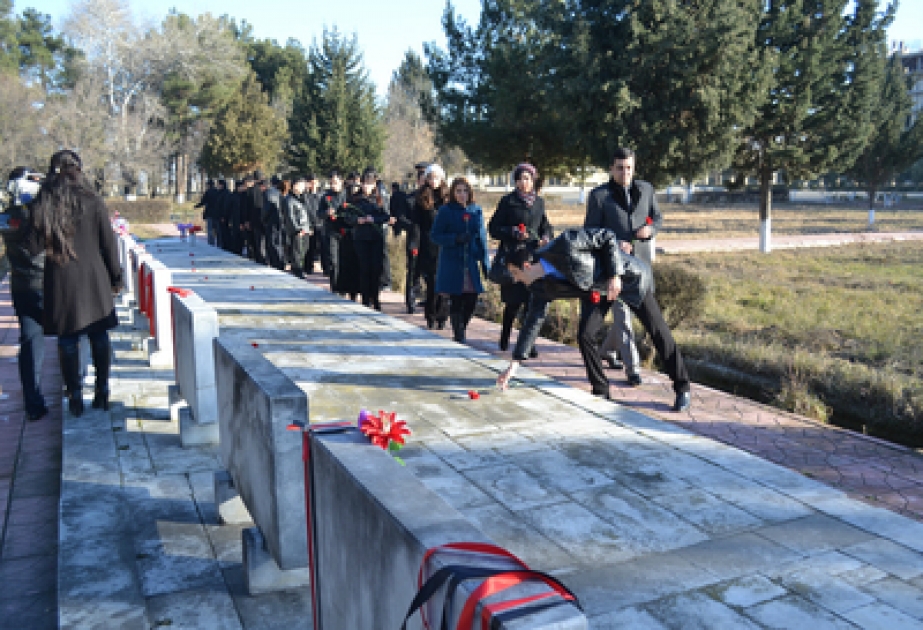 Yevlaxda “20 Yanvar qətliamı qan yaddaşımızda” devizi altında silsilə tədbirlər keçirilir