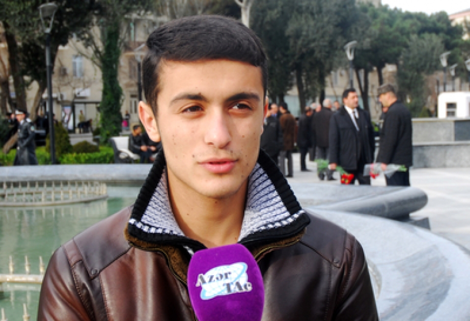 Şəhidlərin qəhrəmanlıq nümunəsi nəsillərə ən layiqli örnəkdir