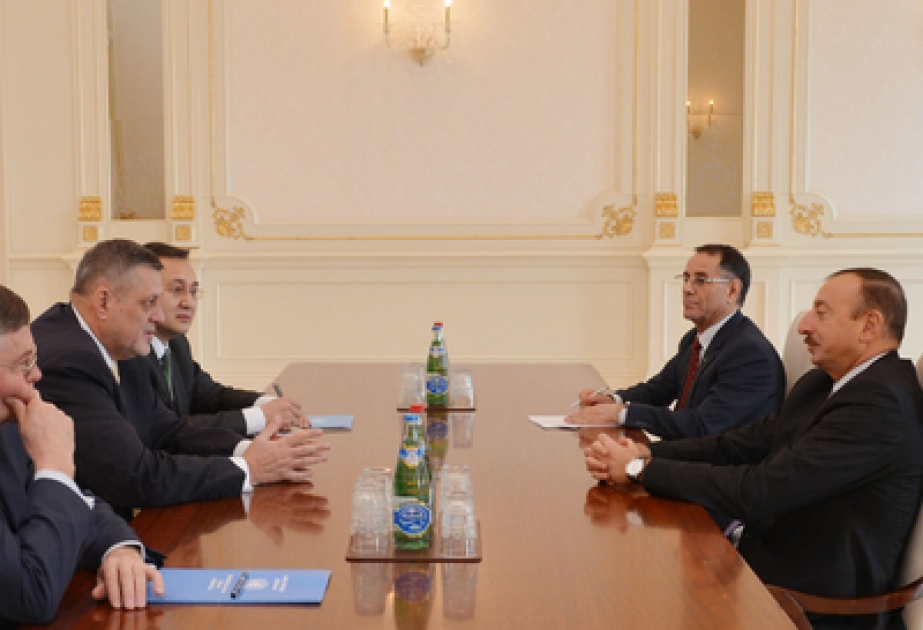 Le président azerbaïdjanais Ilham Aliyev a reçu la délégation dirigée par le représentant spécial du secrétaire général de l’ONU