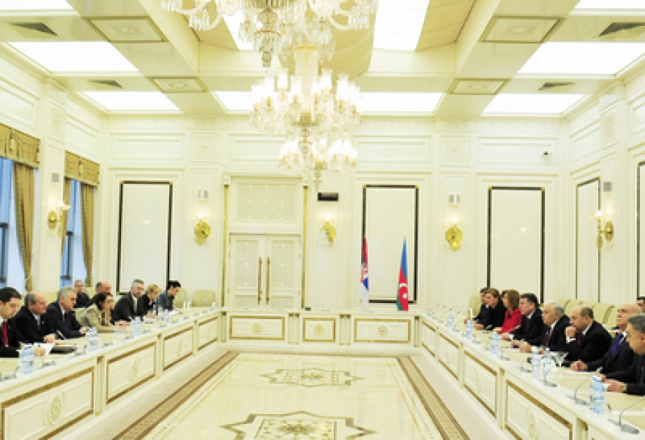 Les perspectives du développement des relations azerbaïdjano – serbes ont été abordées lors de la rencontre au Milli Médjlis