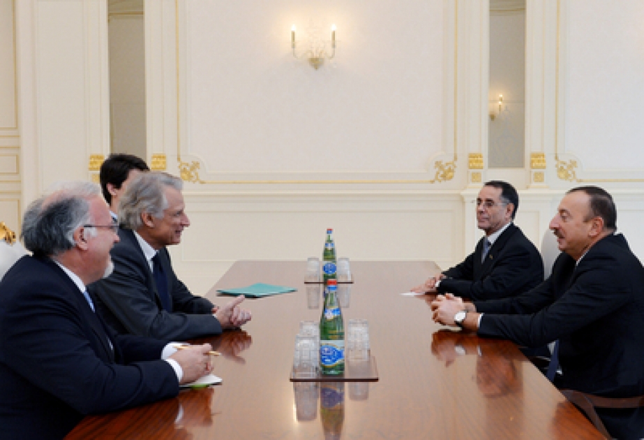 Le président azerbaïdjanais M. Ilham Aliyev a reçu l’ancien premier ministre français