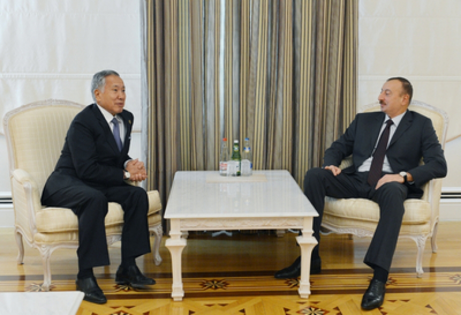 Le président Ilham Aliyev a reçu l’ambassadeur du Kazakhstan en Azerbaïdjan à l’occasion de l’achèvement de sa mission diplomatique