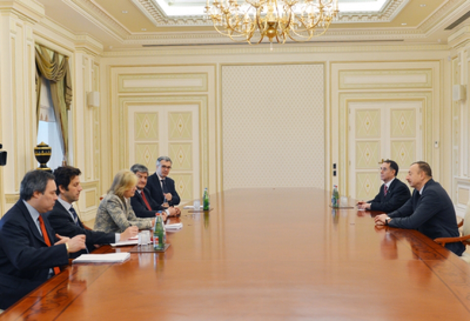 Le président azerbaïdjanais Ilham Aliyev a reçu la délégation dirigée par la vice-ministre italienne des affaires étrangères