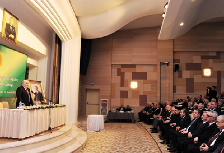 Le VIe congrès extraordinaire du Conseil des Anciens d’Azerbaïdjan se tient à Bakou