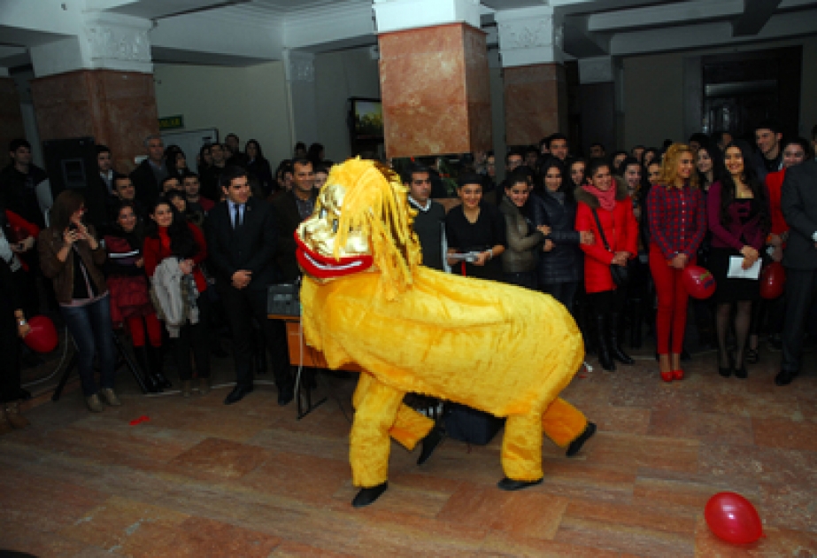 Le Nouvel An chinois célébré à l’Université des Langues d’Azerbaïdjan
