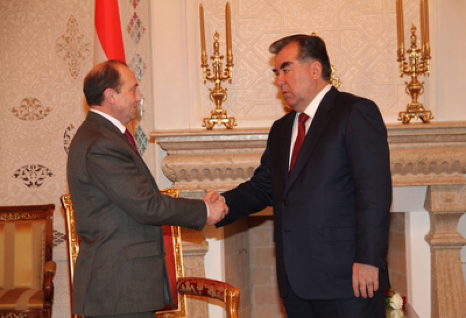 Le président tadjik a reçu l’ambassadeur azerbaïdjanais