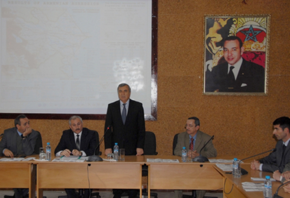 Mərakeşdə “Ermənistan-Azərbaycan, Dağlıq Qarabağ münaqişəsi. Xocalı soyqırımı. Tarix və hazırkı vəziyyət” mövzusunda elmi konfrans keçirilmişdir