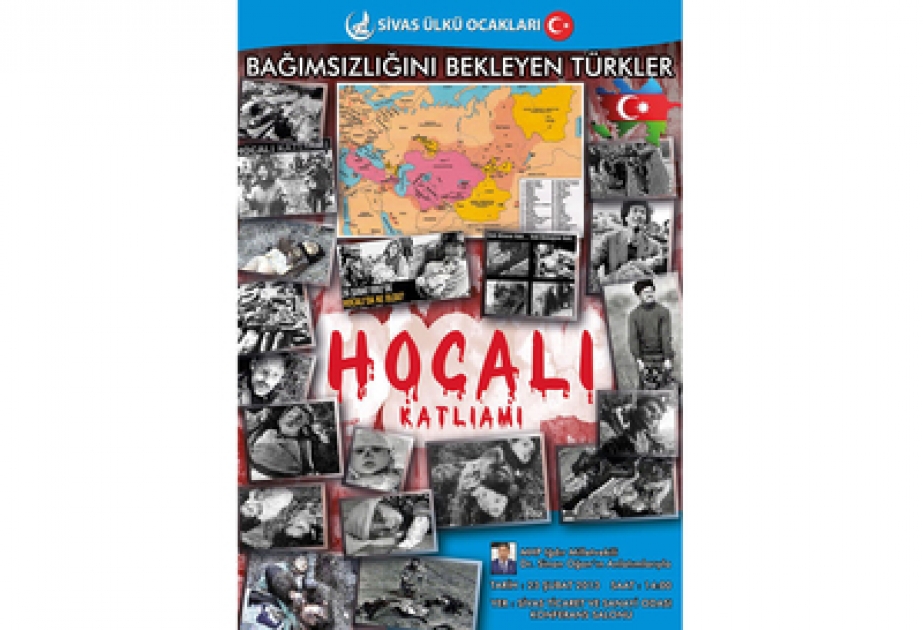 Türkiyənin şəhərlərində Xocalı soyqırımının 21-ci ildönümü ilə bağlı tədbirlər davam edir