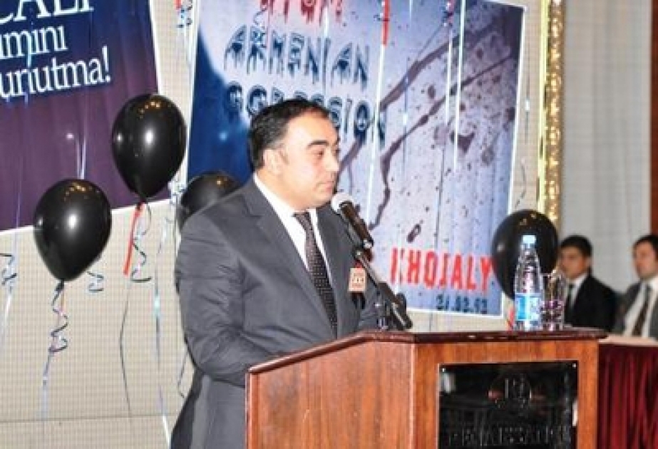 Aktauda Xocalı soyqırımı qurbanlarının xatirəsi ehtiramla anılmışdır