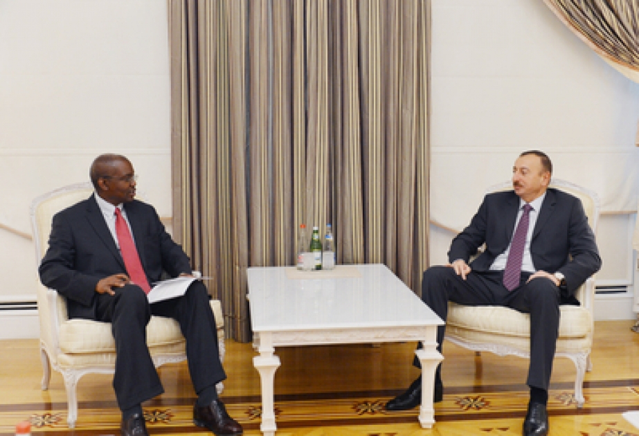 Le président azerbaïdjanais Ilham Aliyev a reçu Henry Kerali, directeur de la Banque mondiale pour le Caucase du Sud