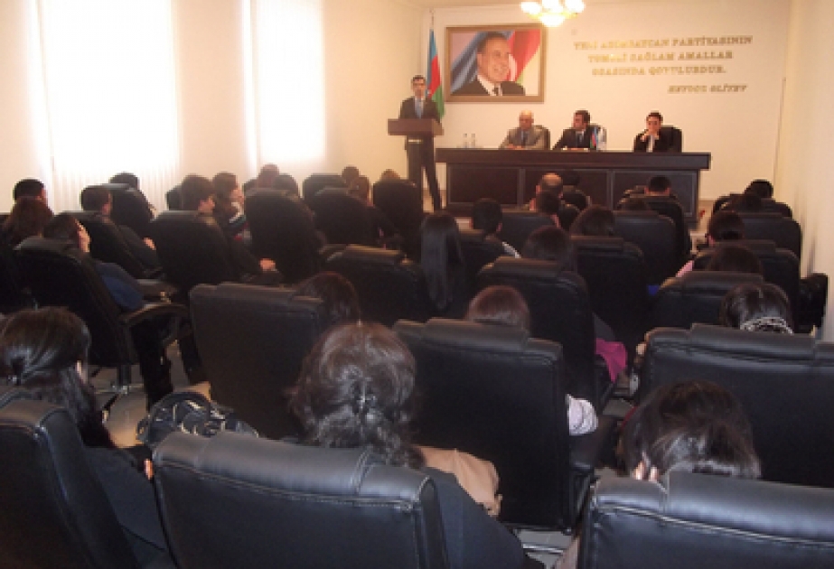 Mingəçevirdə “Xocalı gənclərin gözü ilə” mövzusunda konfrans keçirilmişdir