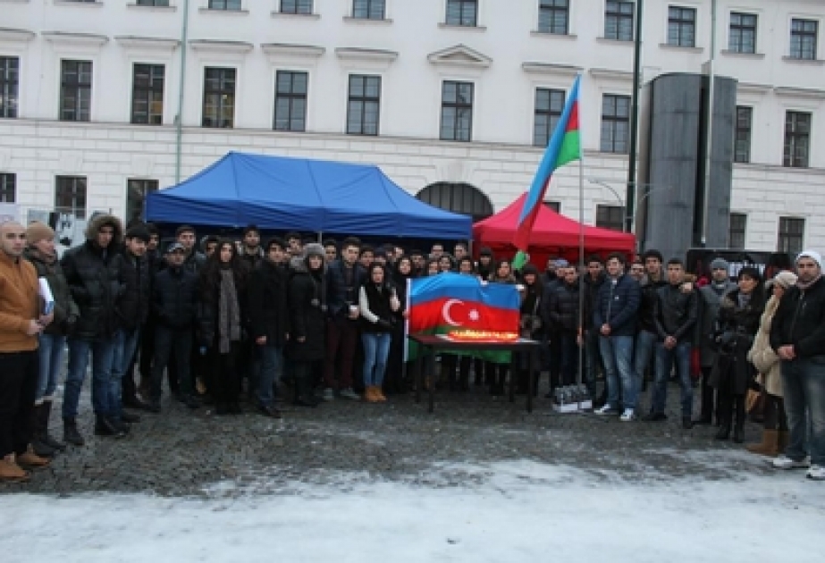 Rally to mark Khojaly massacre`s anniversary held in Prague