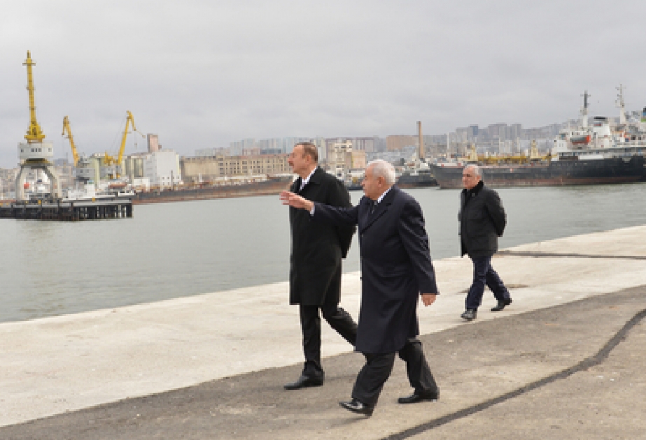 Le président Ilham Aliyev a participé à l’ouverture de l’Unité de production de réparation et de construction navale de la navigation maritime Caspienne d’Etat d’Azerbaïdjan