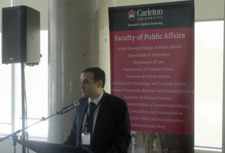 Un séminaire «La politique énergétique et le potentiel de coopération dans le bassin caspien : Les perspectives turques azerbaïdjanaises et canadiennes» au Canada