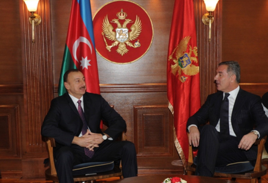 Le président azerbaïdjanais Ilham Aliyev a rencontré le Premier ministre monténégrin