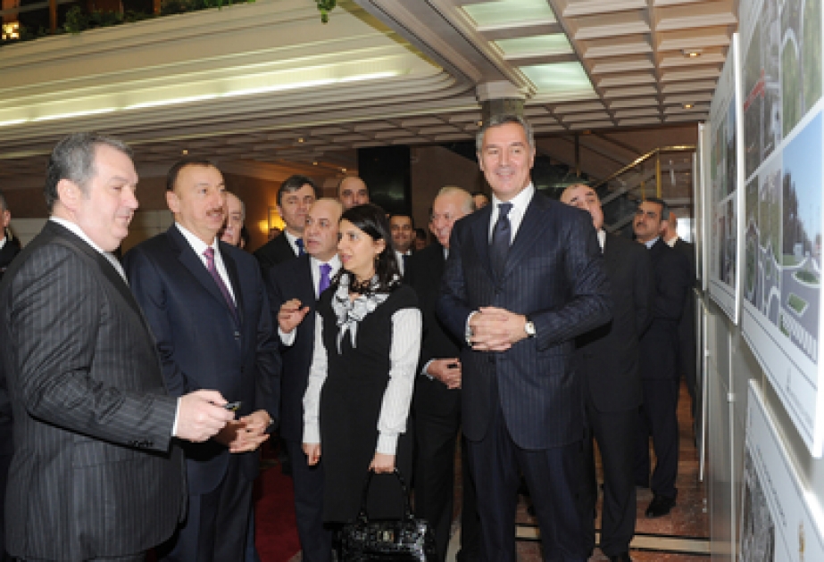 Le président Ilham Aliyev s’est intéressé aux projets azerbaïdjanais à mettre en oeuvre au Monténégro
