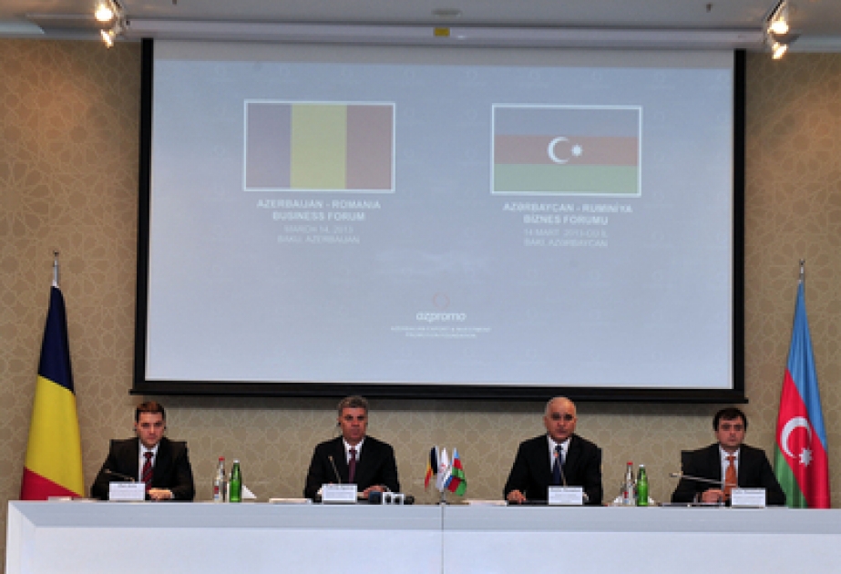 Le forum d’affaires azerbaïdjano-roumain débute à Bakou