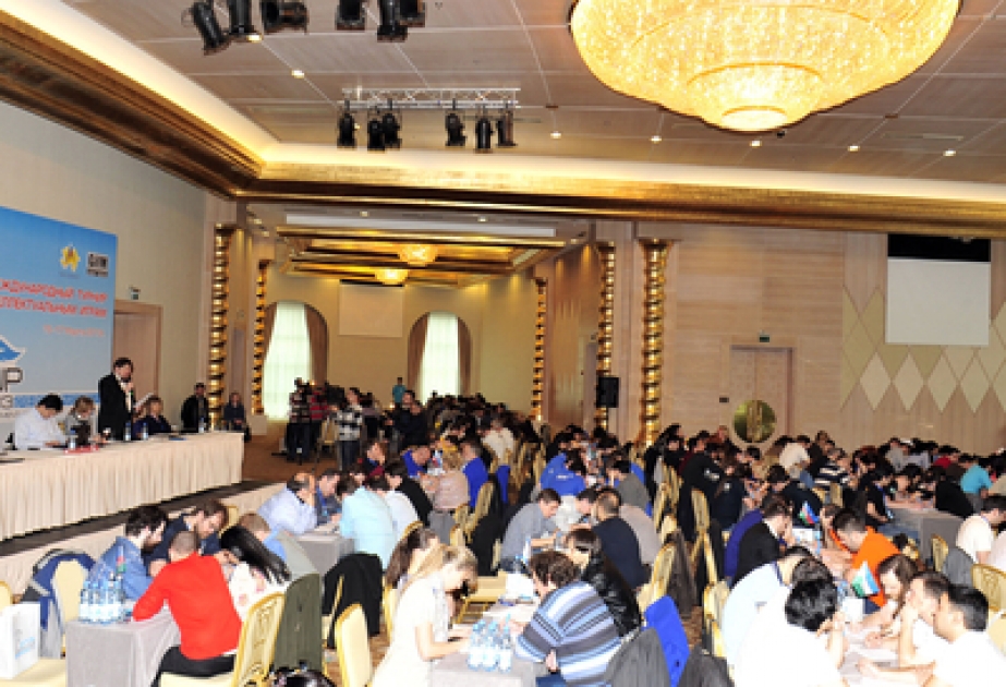 Le IIème Tournoi international de jeux intellectuels de Bakou «Coupe de la Caspienne» a lieu en Azerbaïdjan