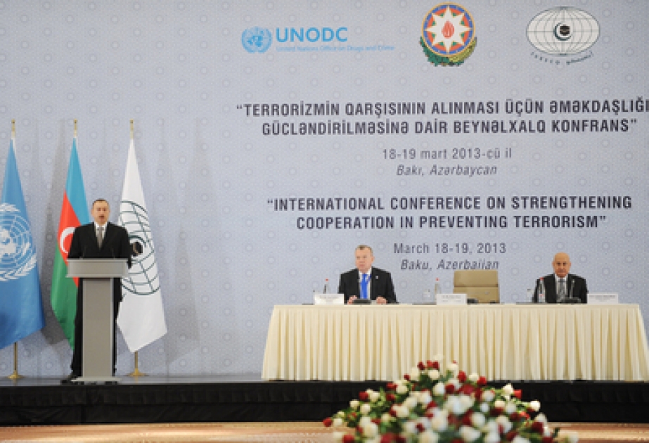 La Conférence internationale intitulée «Le renforcement de la coopération dans la prévention du terrorisme» a entamé son travail à BakouL’ouverture de la conférence a été marquée par la présence du président azerbaïdjanais Ilham Aliyev