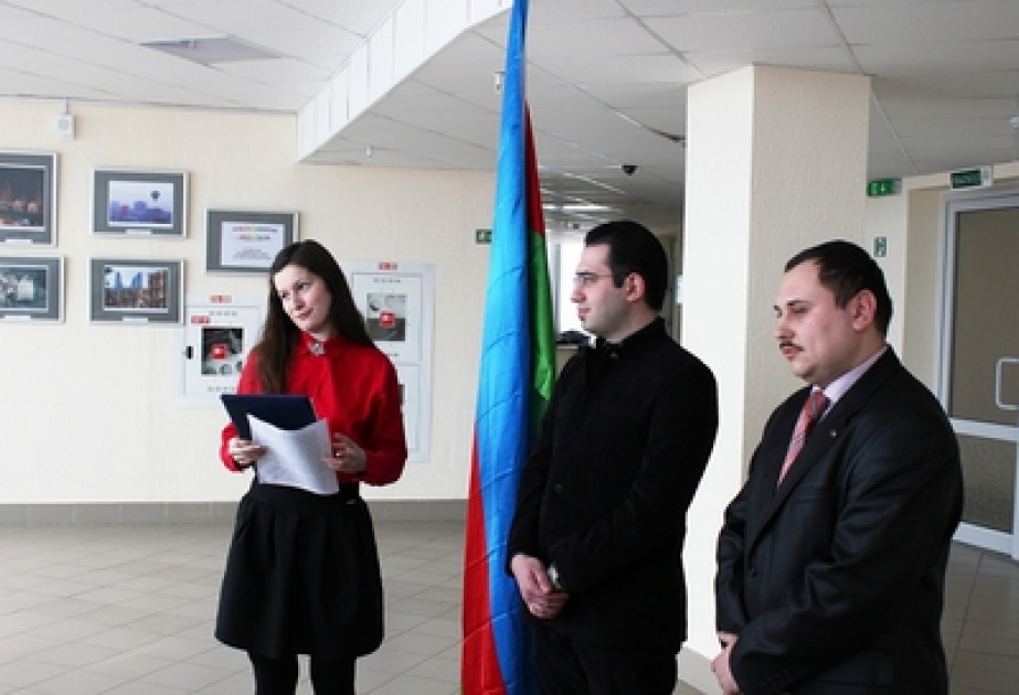L’exposition «L’Azerbaïdjan, pays des feux» ouverte à l’Université Nationale de Biélorussie