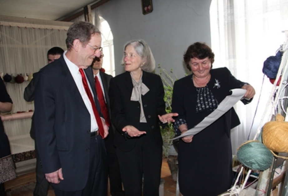 L’ambassadeur des Etats-Unis en Azerbaïdjan Richard Morningstar a été à Qirmizi Qasaba