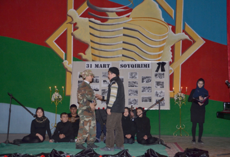 Pirallahı rayonunda soyqırımı qurbanlarının xatirəsi yad edilmişdir