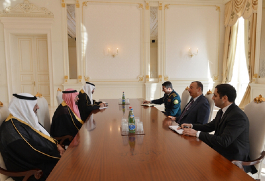 Le président azerbaïdjanais, M. Ilham Aliyev, a reçu la délégation dirigée par le directeur général des gardes- frontières du Royaume d’Arabie Saoudite