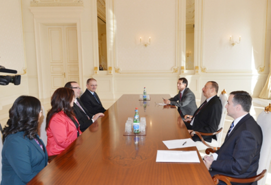 Le président azerbaïdjanais Ilham Aliyev a reçu la délégation conduite par le vice-président de la Chambre des Communes du Canada, président du groupe d’amitié canado-azerbaïdjanais