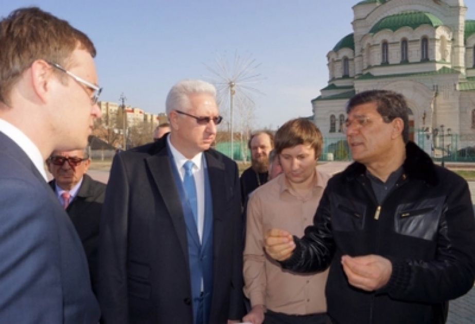 В Астрахани создается единый архитектурный комплекс, олицетворяющий добрососедские отношения между Азербайджаном и Россией