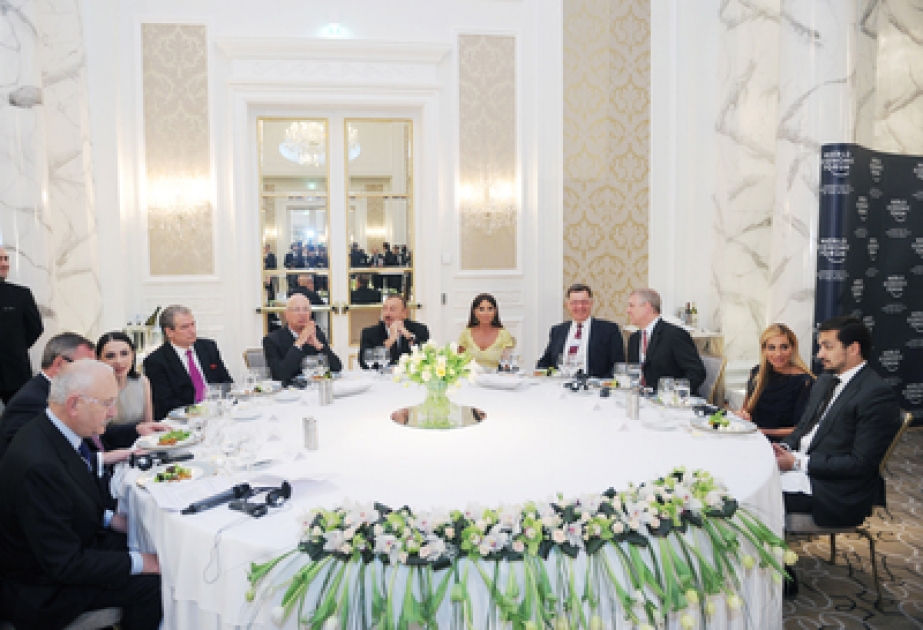 Le dîner de travail du Forum économique mondial
