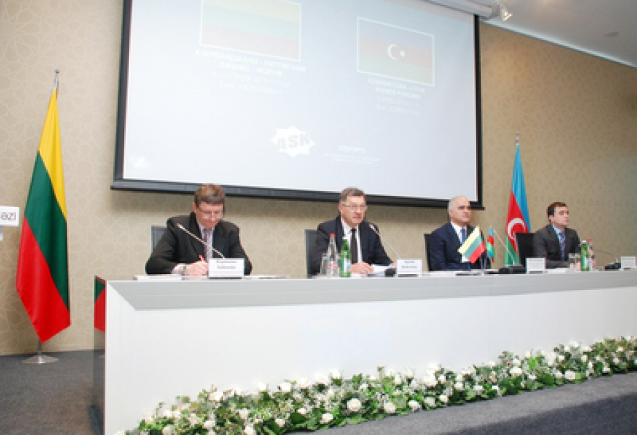 Un Forum d’affaires azerbaïdjano-lituanien organisé à Bakou