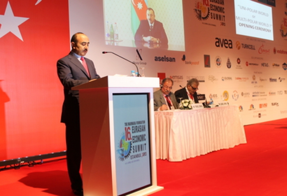 La délégation azerbaïdjanaise participe au XVIe sommet économique de l’Eurasie à Istanbul