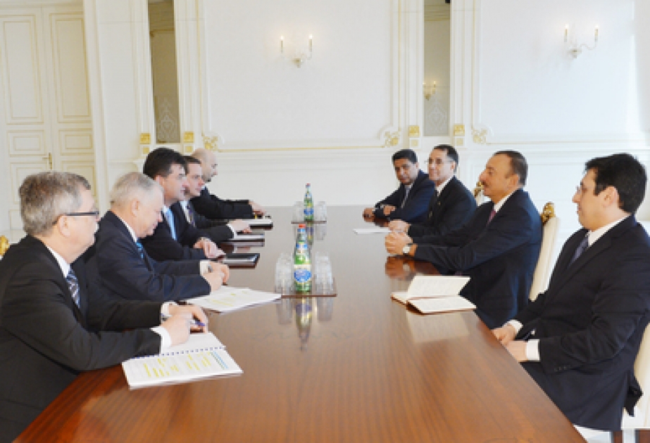 Le président azerbaïdjanais Ilham Aliyev a reçu la délégation conduite par le Vice-Premier ministre et ministre des Affaires étrangères de la Slovaquie VIDEO