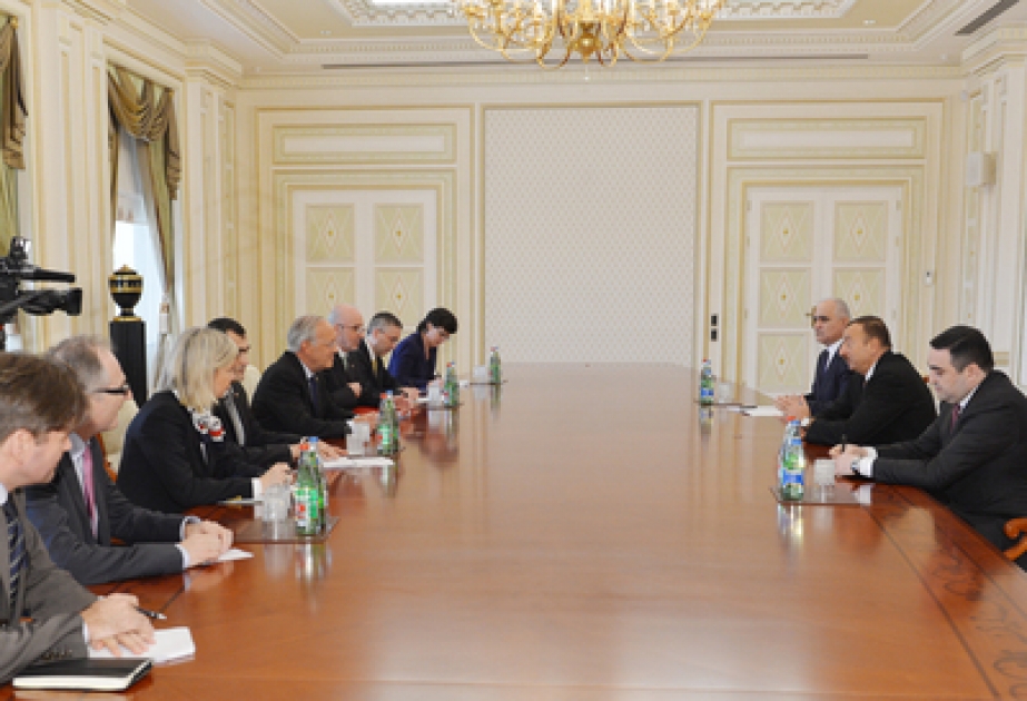 Le président azerbaïdjanais M. Ilham Aliyev a reçu la délégation dirigée par le conseiller fédéral et le ministre de l’économie, de l’éducation et de le recherche de Suisse VIDEO