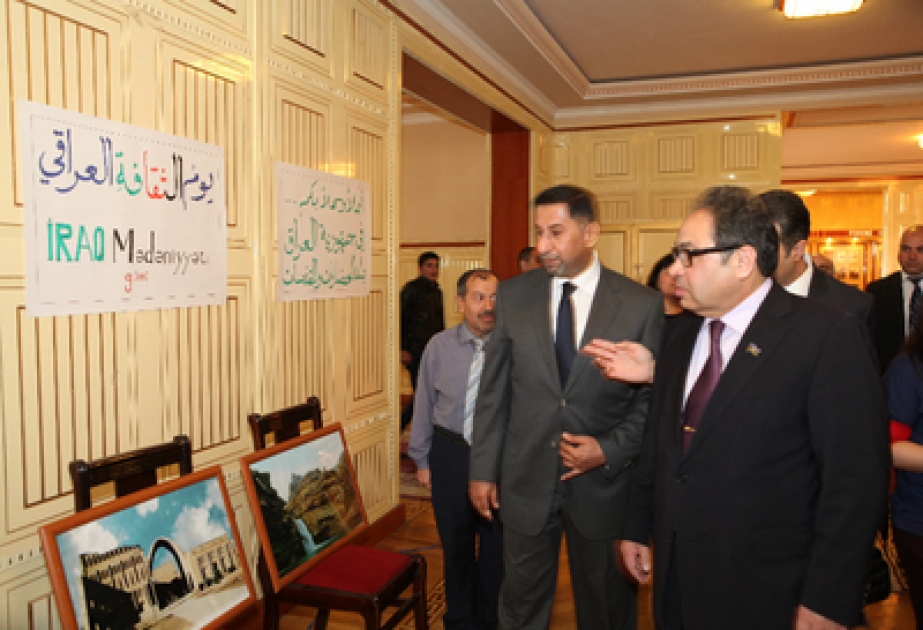 إقامة يوم الثقافة العراقي في جامعة باكو الحكومية