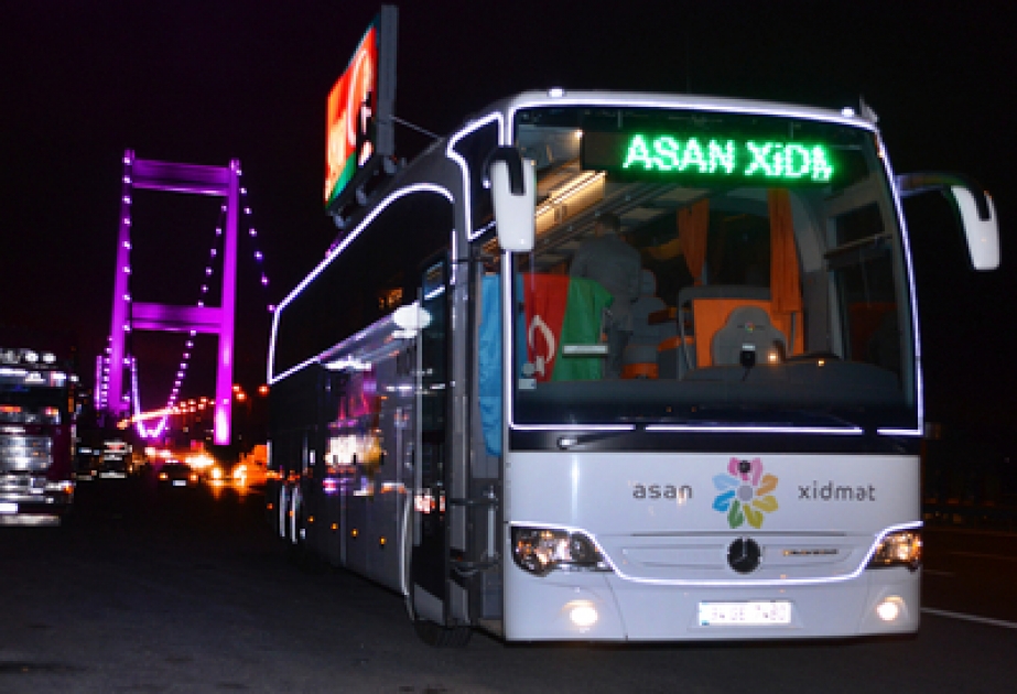 La célébration par le service ASAN du 90e anniversaire du dirigeant historique Heydar Aliyev à Istanbul