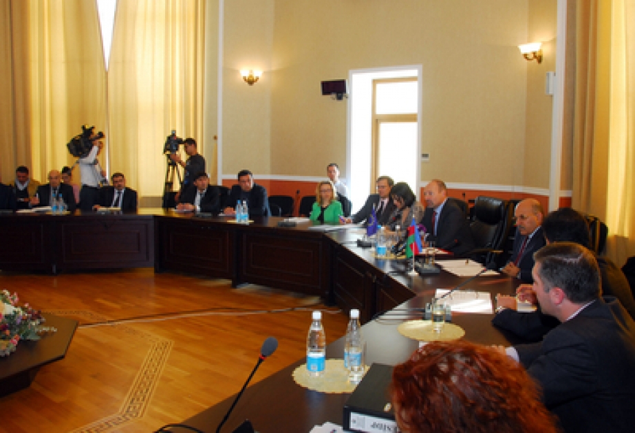 Une conférence de presse sur l’accord entre l’UE et l’Azerbaïdjan dans le secteur énergétique